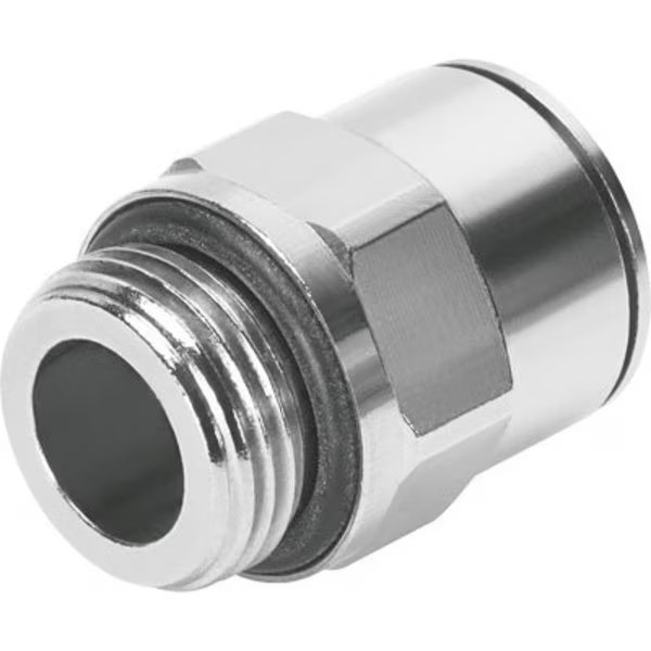 Push-In Fitting NPQM-D-G38-Q12-P10, Festo, Mfr#: NPQM-D-G38-Q12-P10